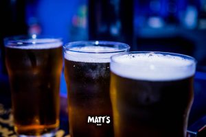 cheap beer matts bar