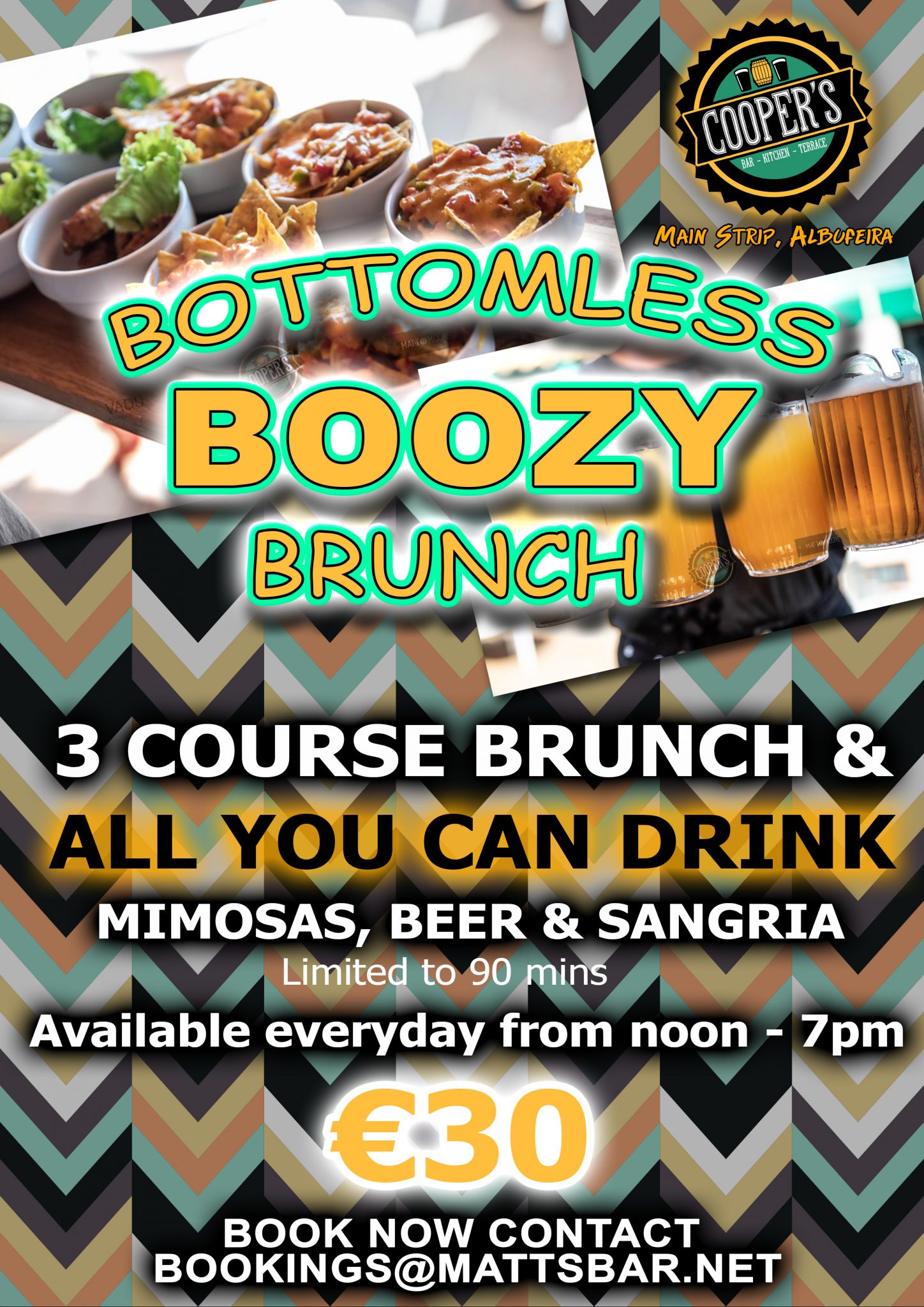 Boozy Brunch Matt's Bar